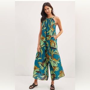 Fun, casual, flowy jumpsuit- size Medium. By  Anthropologie. Worn once.